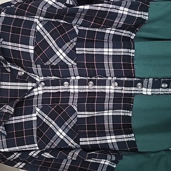 HP🥳 Peach Love Cali, oversized button down shirt, Large - Picture 4 of 11